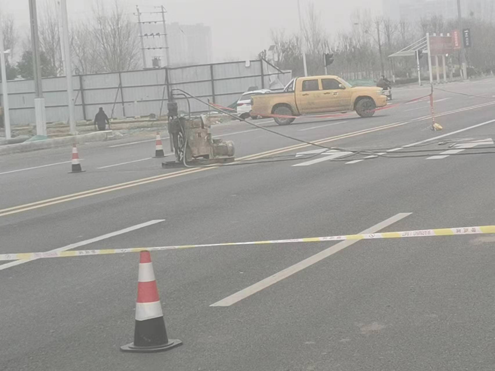 巴林右公路路基沉陷注浆
