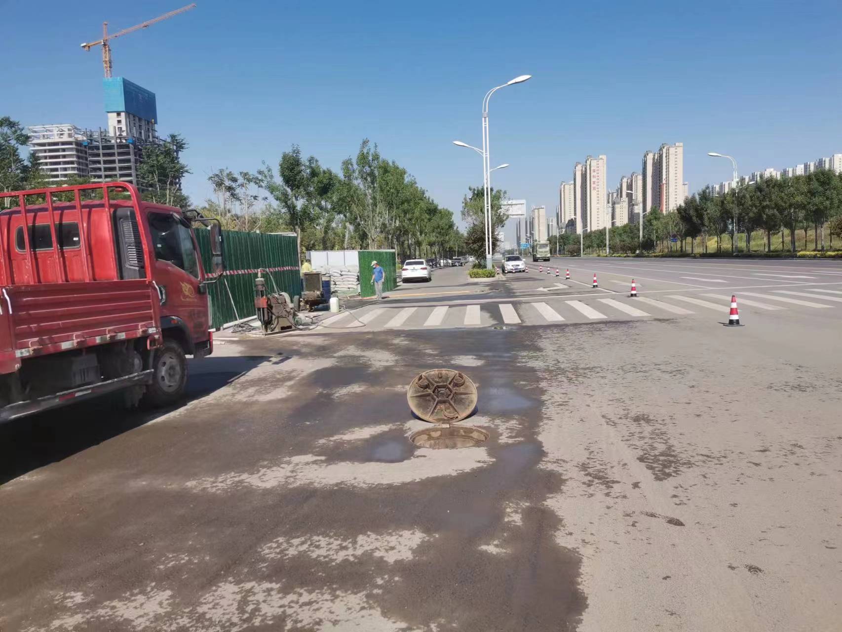 巴林右路面地基沉降注浆